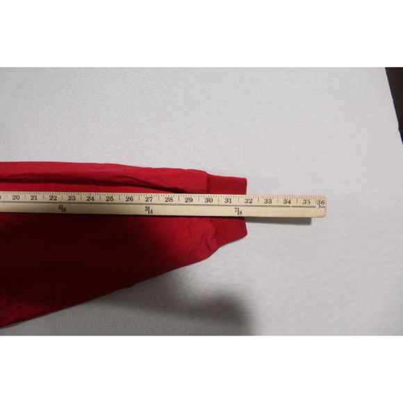 Izod Men Red Jacket Vintage Casual Size Large - Picture 6 of 7